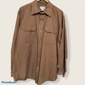 Carhartt Men's Button Down Long Sleeve 100% Cotton